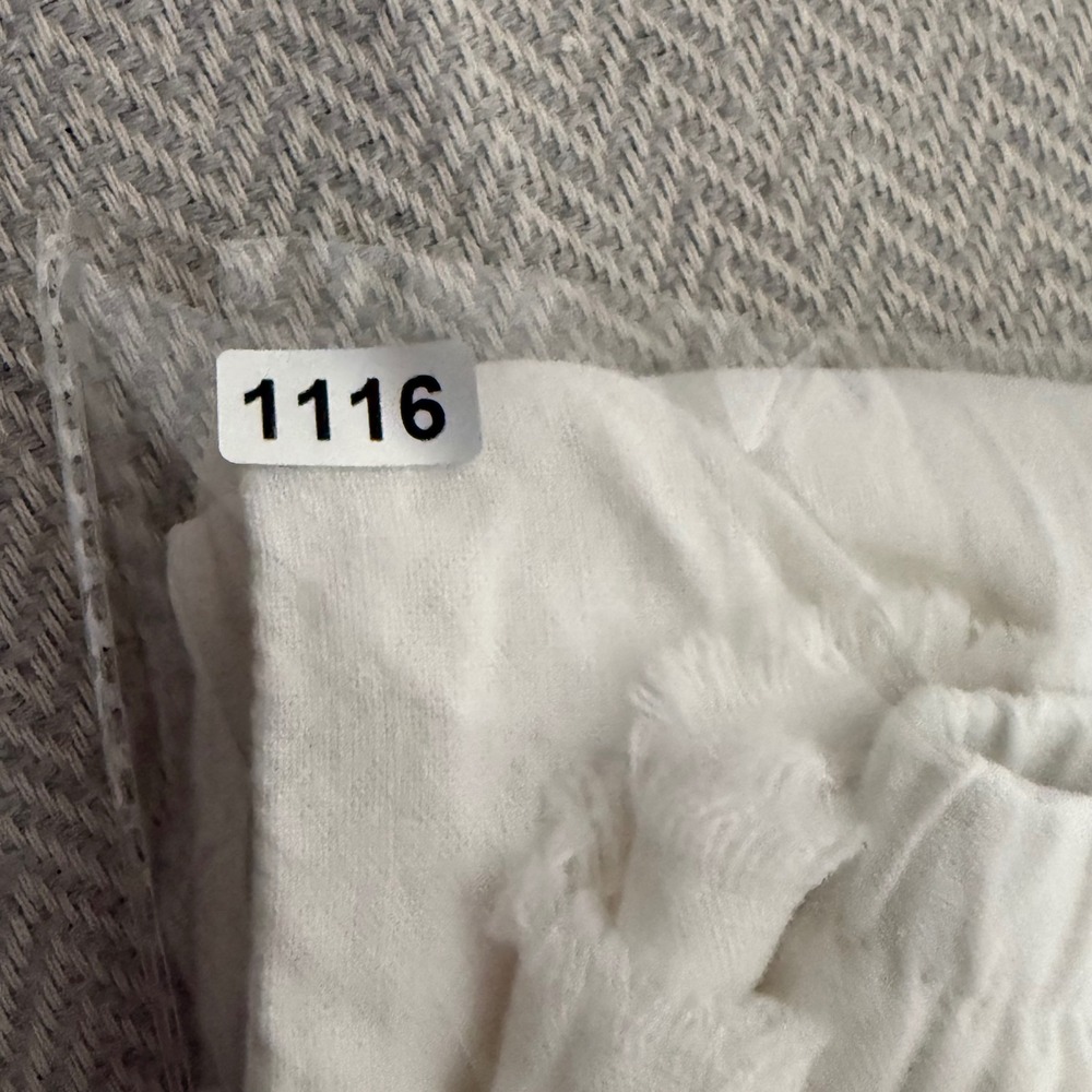 Old Navy Wide Leg Linen Pants Womens Small White Coastal Grandma‎ Elevated Basic - Picture 12 of 13
